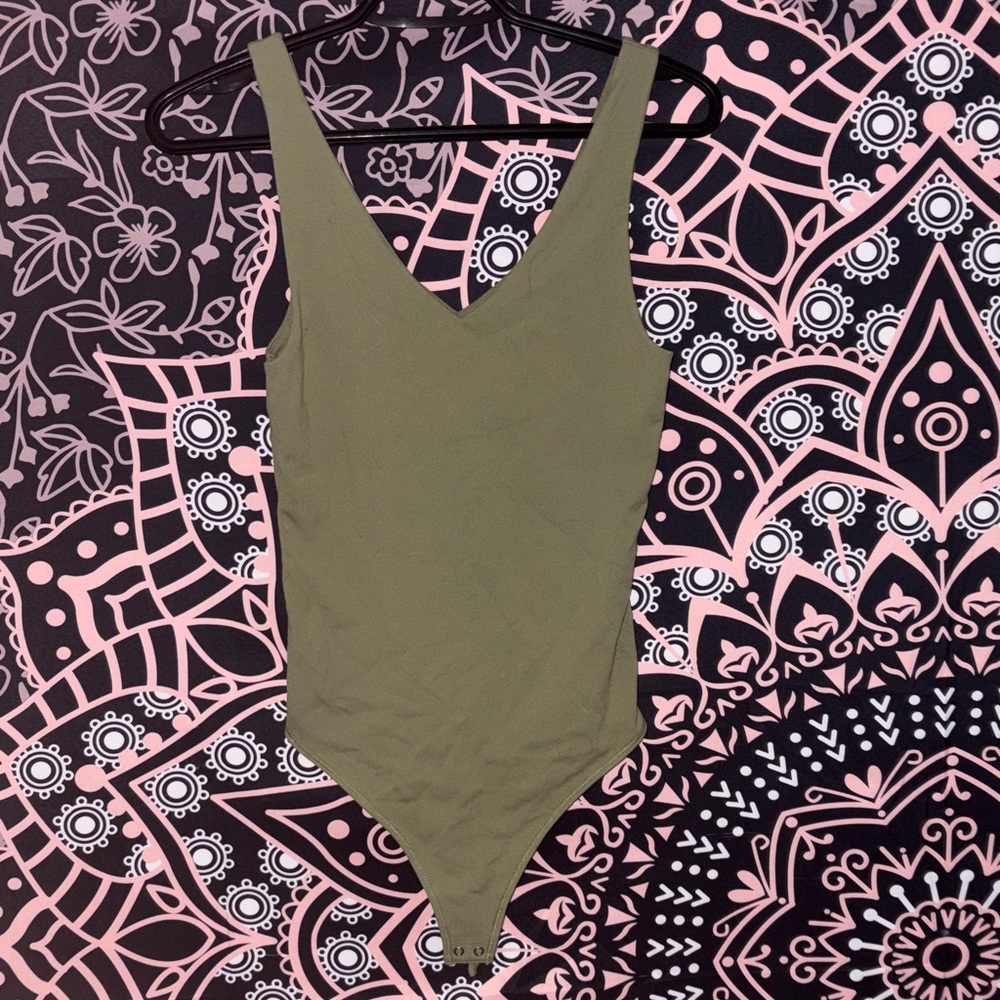 Olive Green Women’s Bodysuit